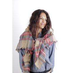 Cecilia Gallerani scarf - 140x140 cm - multicolor plaid
