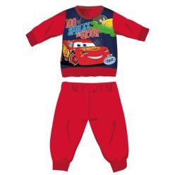   Disney Cars winter thick baby pajamas - cotton flannel pajamas - red - 92