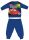 Disney Cars winter thick baby pajamas - cotton flannel pajamas - dark blue - 92