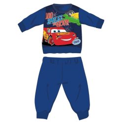   Disney Cars winter thick baby pajamas - cotton flannel pajamas - dark blue - 98