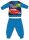 Disney Cars winter thick baby pajamas - cotton flannel pajamas - light blue - 86