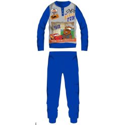   Disney Cars winter thick kids pajamas - cotton flannel pajamas - medium blue - 98