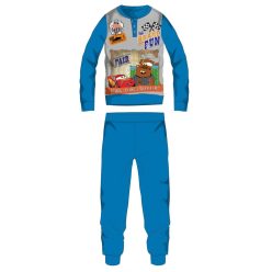   Disney Cars winter thick kids pajamas - cotton flannel pajamas - light blue - 98