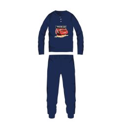   Disney Cars winter cotton kids pajamas - interlock pajamas - dark blue - 98