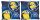 Minions pillow, decorative pillow - 40 x 40 cm