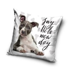 Dog pillowcase 40x40 cm - white