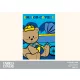 Enrico Coveri baby polar blanket - 90 x 120 cm - blue