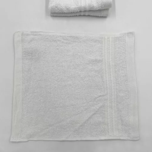 Fehér Prémium Frottír törölköző 500GSM anyagból 30x30 cm
