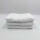 Fehér prémium szállodai minőségű törölköző 500GSM anyagból 50x100 cm