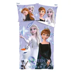  Frozen Let It Snow duvet cover set 100% cotton - 140*200cm + 70x90cm
