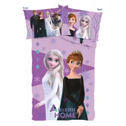   Frozen Elsa and Anna kids duvet cover set 100% cotton - 100*135cm + 40x60cm