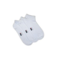   Fila unisex mercerized secret socks - 3 pairs/pack - cotton secret socks - white - 43-46
