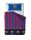 FC BARCELONA Bedding set 100% cotton, bedspread 210x270 + fitted sheet 135x200+28 + pillowcase 45x155