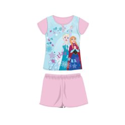   Summer short sleeve children's cotton pajamas - Disney Frozen - light pink - 140