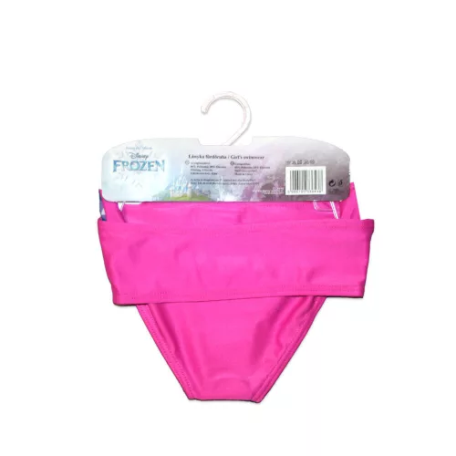 Disney Frozen two-piece swimsuit for girls - with diamond pattern - pink - 110