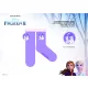 Disney Frozen non-slip warm winter socks for children - sherpa socks - purple