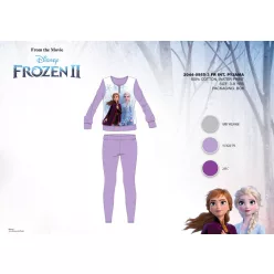   Winter cotton interlock children's pajamas - Disney Frozen