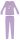 Disney Frozen cotton flannel pajamas - winter thick children's pajamas - light purple - 122