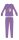 Disney Frozen winter cotton children's pajamas - interlock pajamas - dark purple - 104