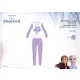 Disney Frozen children's jersey pajamas - cotton pajamas - purple