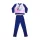 Winter flannel kids pajamas - Frozen - dark blue - 140