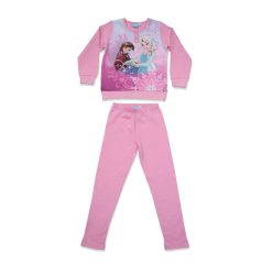 Winter flannel kids pajamas - Frozen - light pink - 140
