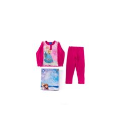 Thin long sleeve cotton kids pajamas - Frozen - 104 - pink
