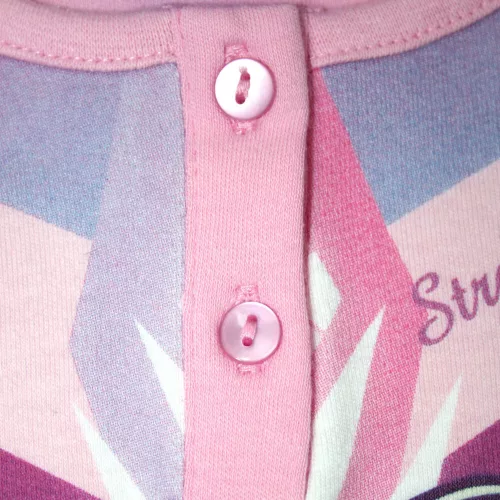 Winter cotton children's pajamas - Frozen - light pink - 116