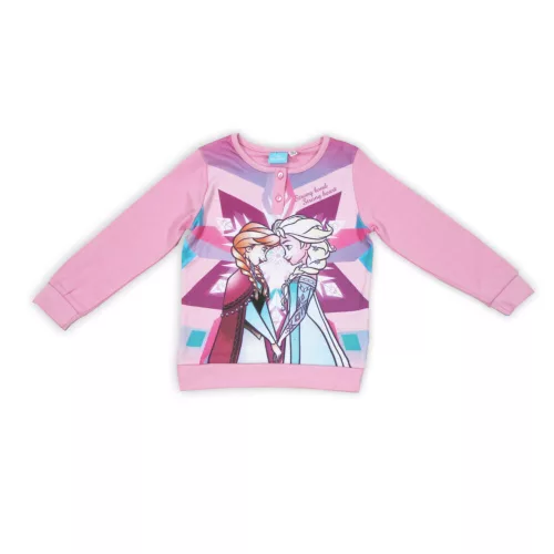 Winter cotton children's pajamas - Frozen - light pink - 122
