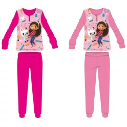 Gabi Baby House cotton jersey kids pajamas - pink - 104