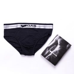 Gas men's cotton underwear - navy blue - M