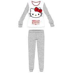   Hello Kitty women's thin cotton pajamas - jersey pajamas - light gray - S