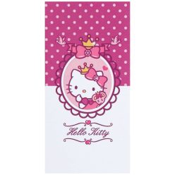 Hello Kitty 100% pamut strandtörölköző 70x140cm