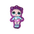 Reversible LOL Surprise Doll toy pillow for girls - two in one pillow - turquoise-blue