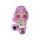 Reversible LOL Surprise Doll toy pillow for girls - two in one pillow - light pink-royal blue