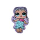 Reversible LOL Surprise Doll toy pillow for girls - two in one pillow - light purple-pink