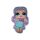 Reversible LOL Surprise Doll toy pillow for girls - two in one pillow - light purple-pink