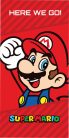 Super Mario Eco Friendly gyorsan száradó strandtörölköző - 70x140 cm