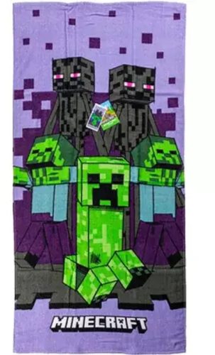 Minecraft 100% cotton beach towel 70x140cm