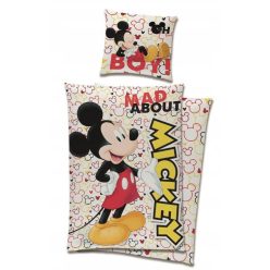 MICKEY MOUSE Bedding Set 100% cotton 140x200 + 65x65