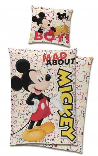 MICKEY MOUSE Bedding Set 100% cotton 140x200 + 65x65