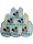 Mickey Mouse baby bib 6 pieces/pack - cotton bib - light blue-medium blue-dark blue-yellow-red-green