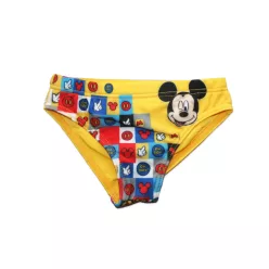 Baby bath bottom for boys - Mickey Mouse - yellow - 80