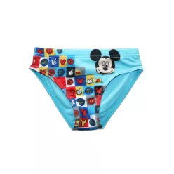 Baby bath bottom for boys - Mickey Mouse - light blue - 92