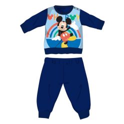   Disney Mickey Mouse baby polar pajamas - winter thick pajamas - dark blue - 98