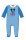 Disney Mickey Mouse baby velour onesie - medium blue-white - for 0-1 month old baby