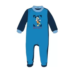   Disney Mickey Mouse baby velour onesie - dark blue - for 3-6 month old baby