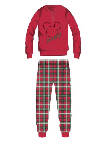 Disney Mickey Mouse thick winter Christmas men's pajamas - cotton flannel pajamas - S