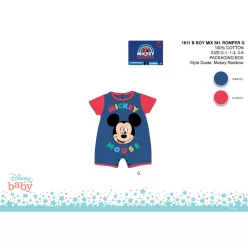Disney Mickey Mouse baby summer onesie