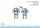 Disney Mickey Mouse baby onesie with bib - light blue - for 0-1 month old baby